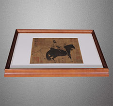 乃东书画装裱配框服务案例