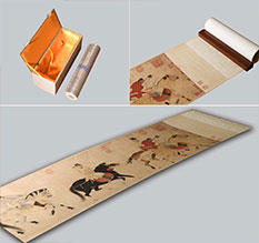 乃东馆藏书画复制博物馆书画复制服务