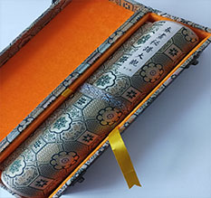 乃东书画装裱案例